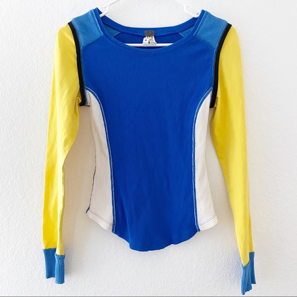 Free People Tops - We The Free | Fancy That Thermal Crew Neck Top